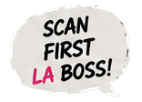 Scan first la boss!