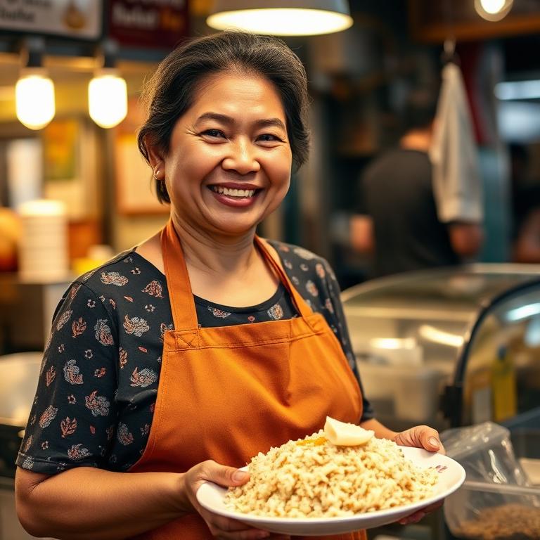Hawker auntie